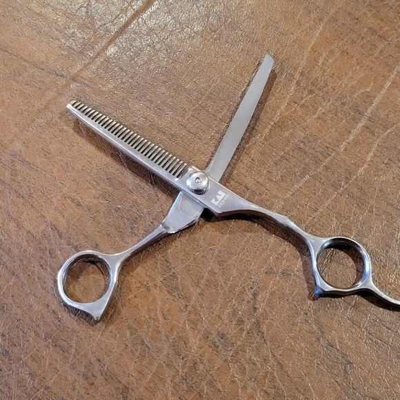 Rare Kasno Kai Double Texturizing Shears Scissors KO6-32-65 New with box - Picture 4 of 12